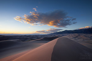 Sunset, Great Sand Dunes National Park, Colorado
