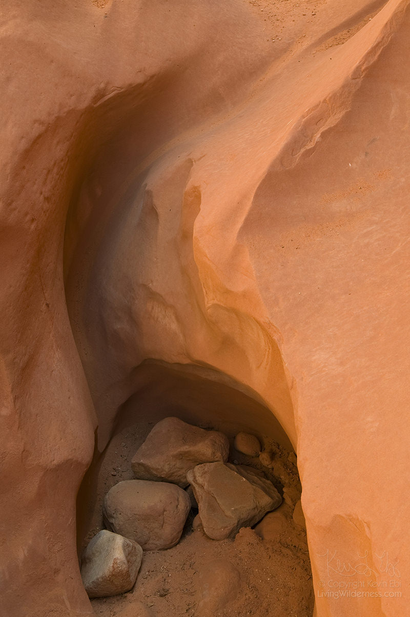 Dry Fall, Coyote Gulch, Grand Staircase Escalante National Monument, Utah