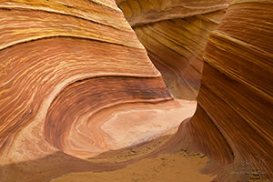 Slot Canyon, The Wave, Coyote Buttes Wilderness, Arizona