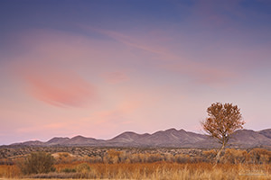 Pastel Sunrise, Chupadera Mountains, New Mexico