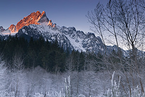Whitehorse Mountain, Morning Frost, Washington
